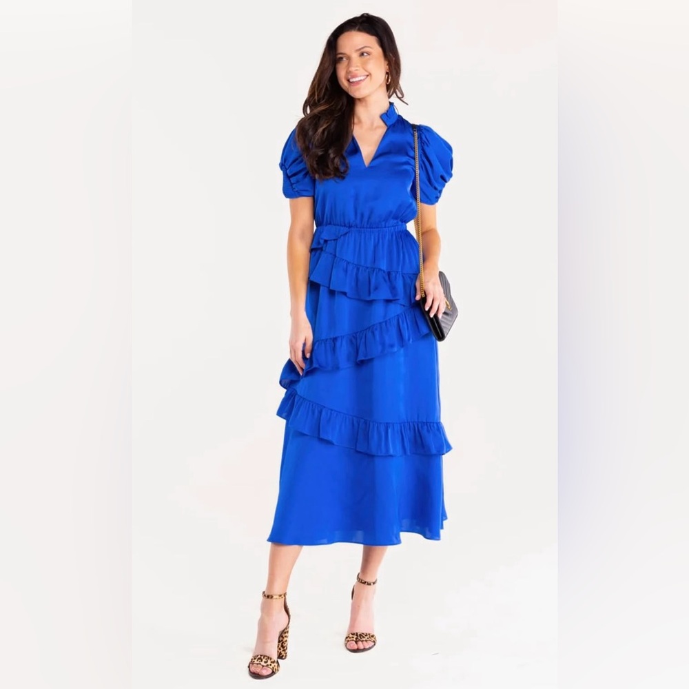 Alden Adair Cobalt Erin Dress